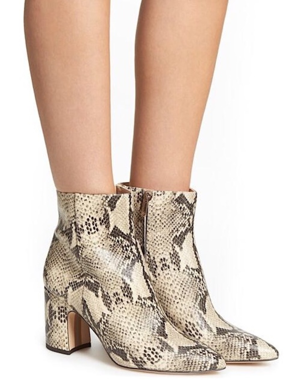 Sam Edelman “Hilty” Snakeskin booties
